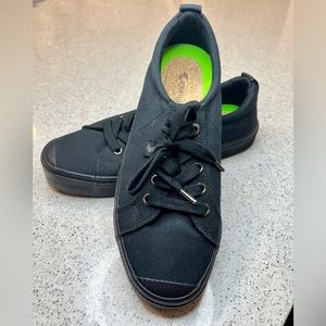 NWOT, Cotton linen thick rubber soles roomy size 9 women 7.5 men unisex shoe